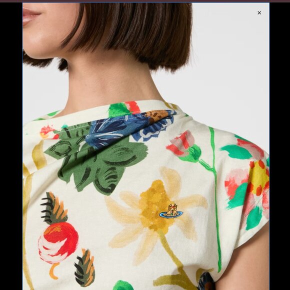 Vivienne Westwood Hebo Top, Folklore Flower - Picture 3 of 12